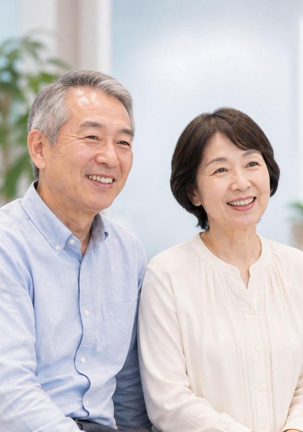 定期メンテナンスに通う患者さん